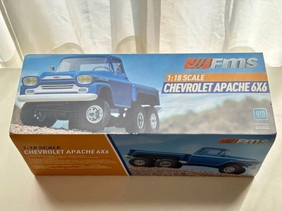 FMS 1/18 Apache 6WD RC Crawler RTR 2.4GHz Off-Road Truck LED Light