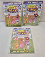 Moshi Monsters Mash Up Trading Card Game 300+ Cards with 2 binders B5