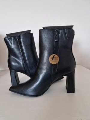 Marko Tozzi Damen Stiefel Schwarz Größe 40 Neu
