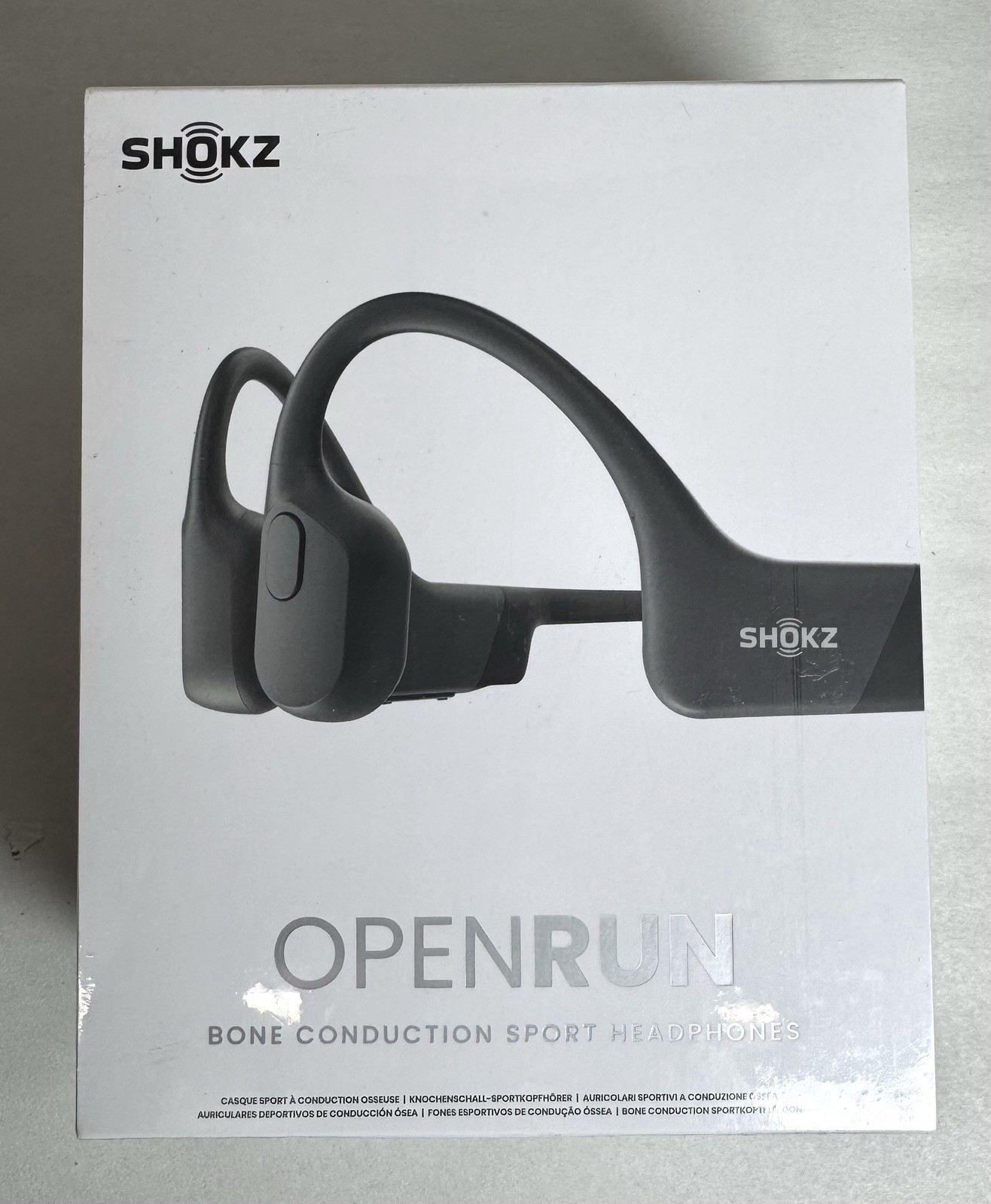 AfterShokz SHOKZ Open-Ear Bluetooth Headphones Black Model S803 New & Sealed
