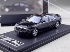Rollin 1:64 2008 Black Charger Police Muscle Sport Diecast Display Toy Model