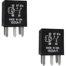 2 PCS Power Relay - 5 Pin Multi Purpose Auto Fuel Pump, Automotive, High Perform