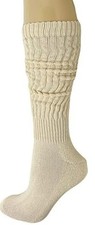 Slouch to knee Socks Scrunch Run Hooters Uniform fuzzie cozy flaw walk hike ski