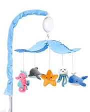 Baby Crib Mobile with 35 Lullabies, 3 Modes Rotation Music, Adjustable Volu...