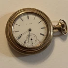 Antique 1905 Elgin Grade 289 POCKET WATCH Fancy Case 6s,7j,OF,GF. Runs.