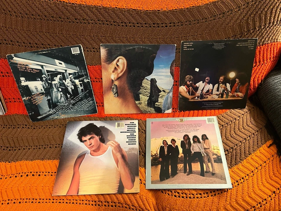 70s 80s Rock Vinyl Lot. Reo Speedwagon, Styx, Rick Springfield, Nazareth, UFO - Image 2 of 3