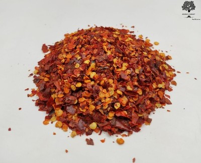 Zerkleinerte Rote Chilischoten Flocken - Bukovo 85g - 1,95Kg Klasse A