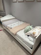 Maison Du Monde Kids Bed With LUXURY mattress, Topper And Clean Waterproof Sheet