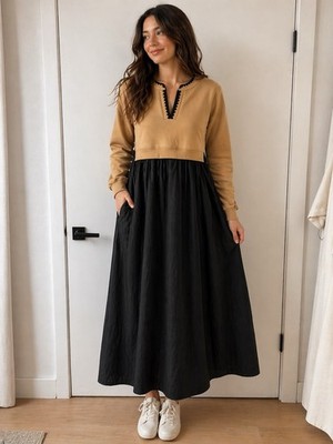 Strut and Bolt Always Thankful Maxi Dress MSRP $85.95 Size S