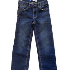 Old Navy Boys Dark Blue Wash Straight Denim Jeans 5T