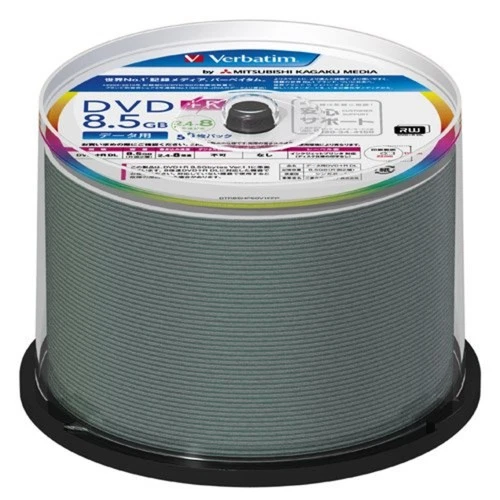 Mitsubishi Verbatim DVD+R DL 2layer 8.5GB x8 white label 50pcs DTR85HP50V1FFP