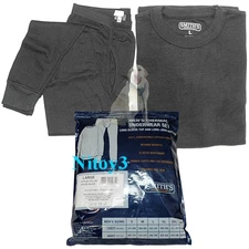 Smith’s Workwear Thermal Top & Bottom Midweight Base Layer Set-Men Large