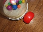 Fisher Price Corn Popper Plastic Knob Handle Wood Shaft — photo 6