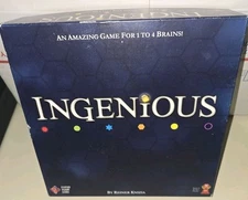 Ingenious Board Game COMPLETE! Fantasy Flight Games 2004 Strategy Reiner Knizia