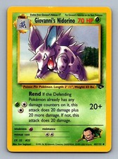 Giovanni's Nidorino #45/132 Unlimited Gym Challenge (Ken Sugimori) Pokemon - LP on eBay