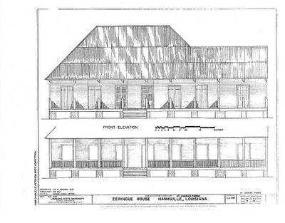 Zeringue House,Hahnville Triangle,Hahnville,St. Charles Parish,LA,Louisiana,3