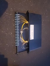 24 Ports Fiber Patch Panel SC Pigtail Adapter ODF 1U Optical Fiber Terminal Box