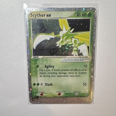Scyther ex EX Ruby & Sapphire Holo Rare 80 HP English 2003 102/109