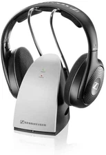 Sennheiser RS120 On-Ear Wireless RF Headphones with Charging Dock (Renewed)