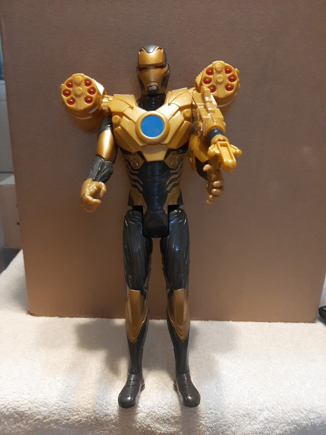 Man " 12" Figurine With Attachments