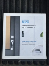 Blink Video Doorbell plus Sync Module 2 - Brand New