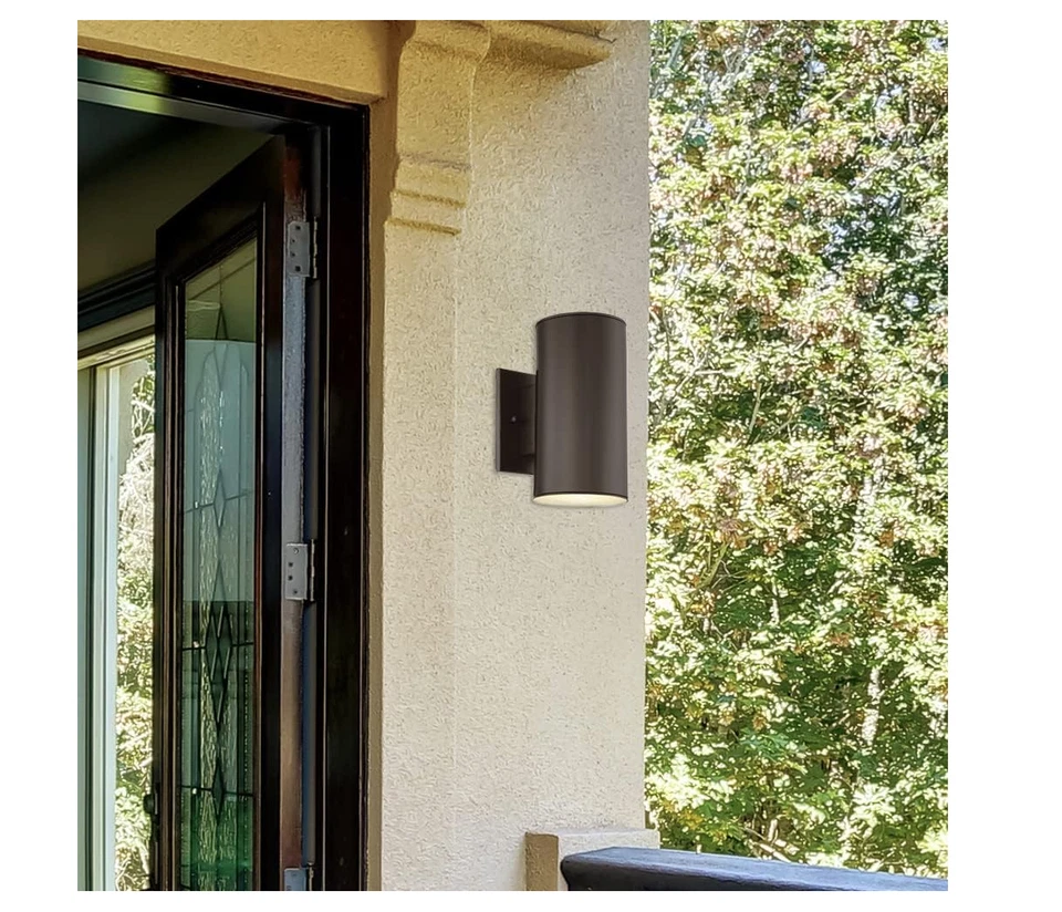 Designers 喷泉 LED33001-ORB Barrow 3 英寸 LED 户外壁灯灯 — 第 3/4 张图片