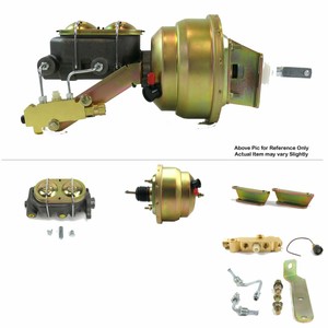 Details About 1957 1960 Ford Truck Fw Mount Power 8 Dual Brake Booster Kit Discdrum Classic