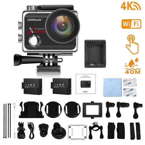 Campark X30 4K 20MP Action Camera WiFi Sports Cam Touch Screen