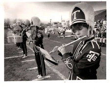 SCRANTON TECH - MARCHING BAND IN ACTION -  PHOTO - 8 X 10 inches