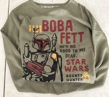 🔥Disney Parks - Star Wars - BOBA FETT - Embroidered Graphic Sweatshirt - XXXL💥