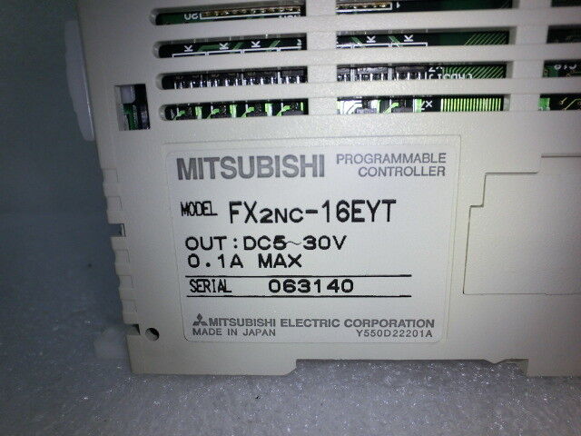 Mitsubishi FX2NC-96MT,FX2NC-32EX,FX2NC-16EYT Programmable Mitsubishi FX2NC-96MT,FX2NC-32EX,FX2NC-16EYT Programmable