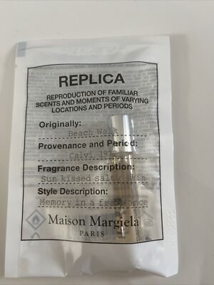 Maison Margiela Replica Beach Walk 3 ml .1 fl oz Travel Size NEW