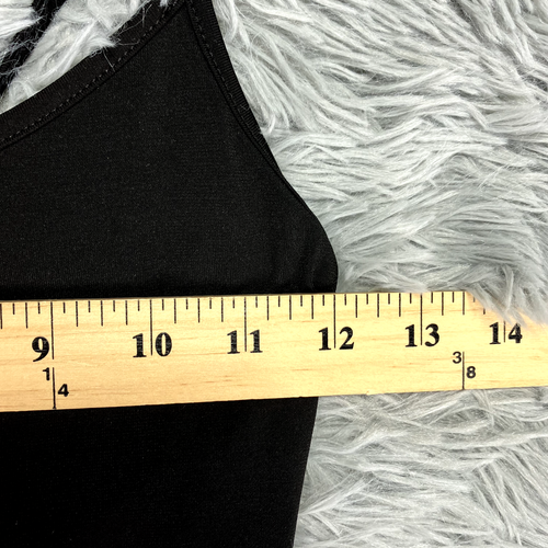 H&M Coachella Bodysuit Jumpsuit Women's 6 Black Strappy Tie Back Festival - Picture 4 of 11