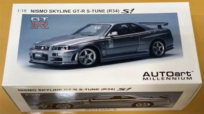 Nissan Skyline Autoart 1/18 Gt-R R34 Nismo S1 | eBay