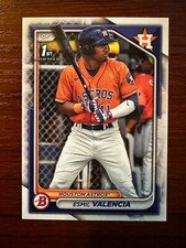 2024 Bowman Esmil Valencia #BP-75 Houston Astros