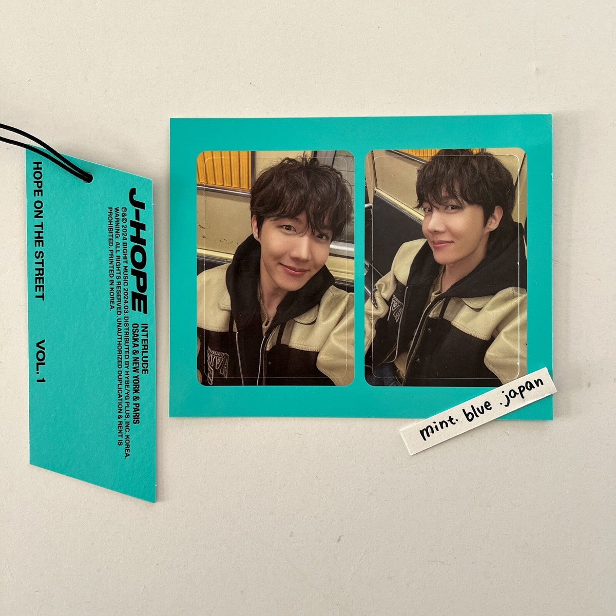BTS J-hope HOPE ON THE STREET VOL.1 Album Photo card