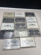 Lot 14 Mostly 80s Various cassette tapes Used Need Cleaning