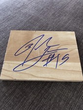 Signed Floorboard COA Chicago Bulls John Lucas III 3 Timberwolves Coach