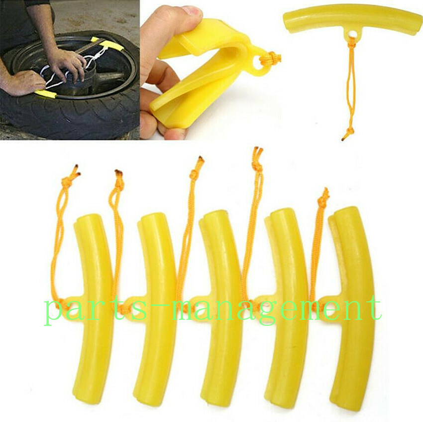 5PCS Tire Changer Car Wheel Guard Rim Rubber Protector Tyre Repair Hand