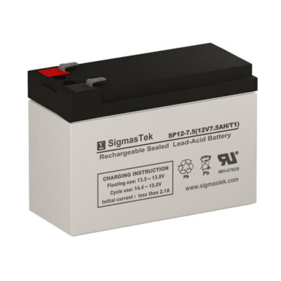 Leoch Battery DJW12-7.0 Replacement Battery (12V 7AH Terminal F1)