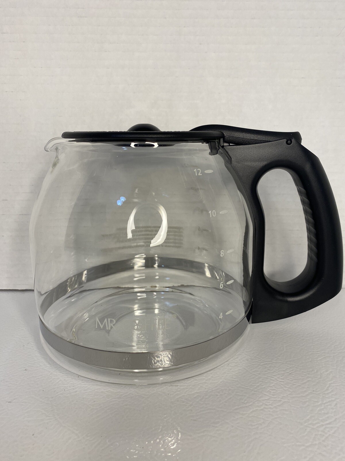 Tupkee Caraffa In Vetro Per Caffettiera Commerciale 1,8 L (12 Tazze) Con 2 Manici Neri - Compatibile Bunn, Wilbur Curtis, Bloomfield - Include Spazzola Curata Per Pulizia