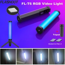 FLASHOOT FL-T6 RGB LED Handheld Video Light Tube Stick TikTok Live Fill Light