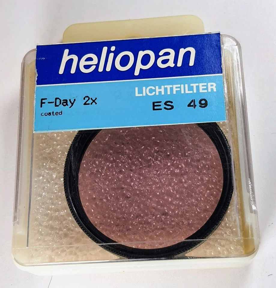 Heliopan 49mm ES-49 Fluorescent F-Day 2X Coated Glass Lens Filter Daylight FLD - Image 2 of 4
