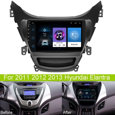9 Android 9 1 Stereo Radio Gps Bt Fm Wifi 1 16gb For Hyundai Elantra 2011 2013 Ebay