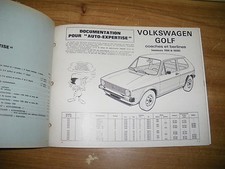 Revue technique Volkswagen GOLF