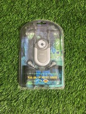 COBY CX-7 Mini AM/FM Pocket Radio Silver - Sealed 2003 w/ Earphones DBBS - Y2K