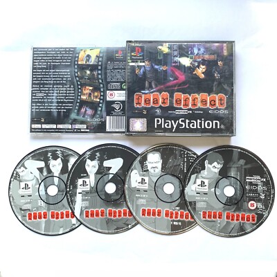 Fear Effect - Sony PlayStation 1: Black Label - Eidos PS1 PSX PAL - No Manual