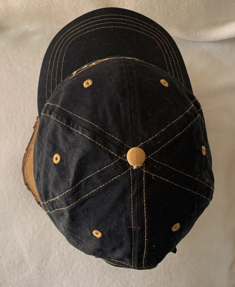 Budweiser Baseball Hat With Adjustable Strap Blac… - image 3