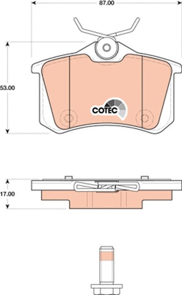 VW T. Golf/Vento BremsbelÄGe-image