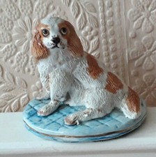 BASIL MATTHEWS POTTERY CAVALIER KING CHARLES SPANIEL DOG MODEL 